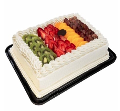 100 Kişilik Karışık Meyveli Pasta Kapınıza