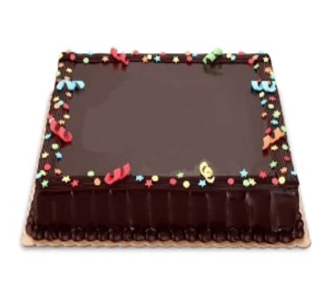 Özel Yapım 15 Kişilik Kare Dikdörtgen Çikolatalı Pasta